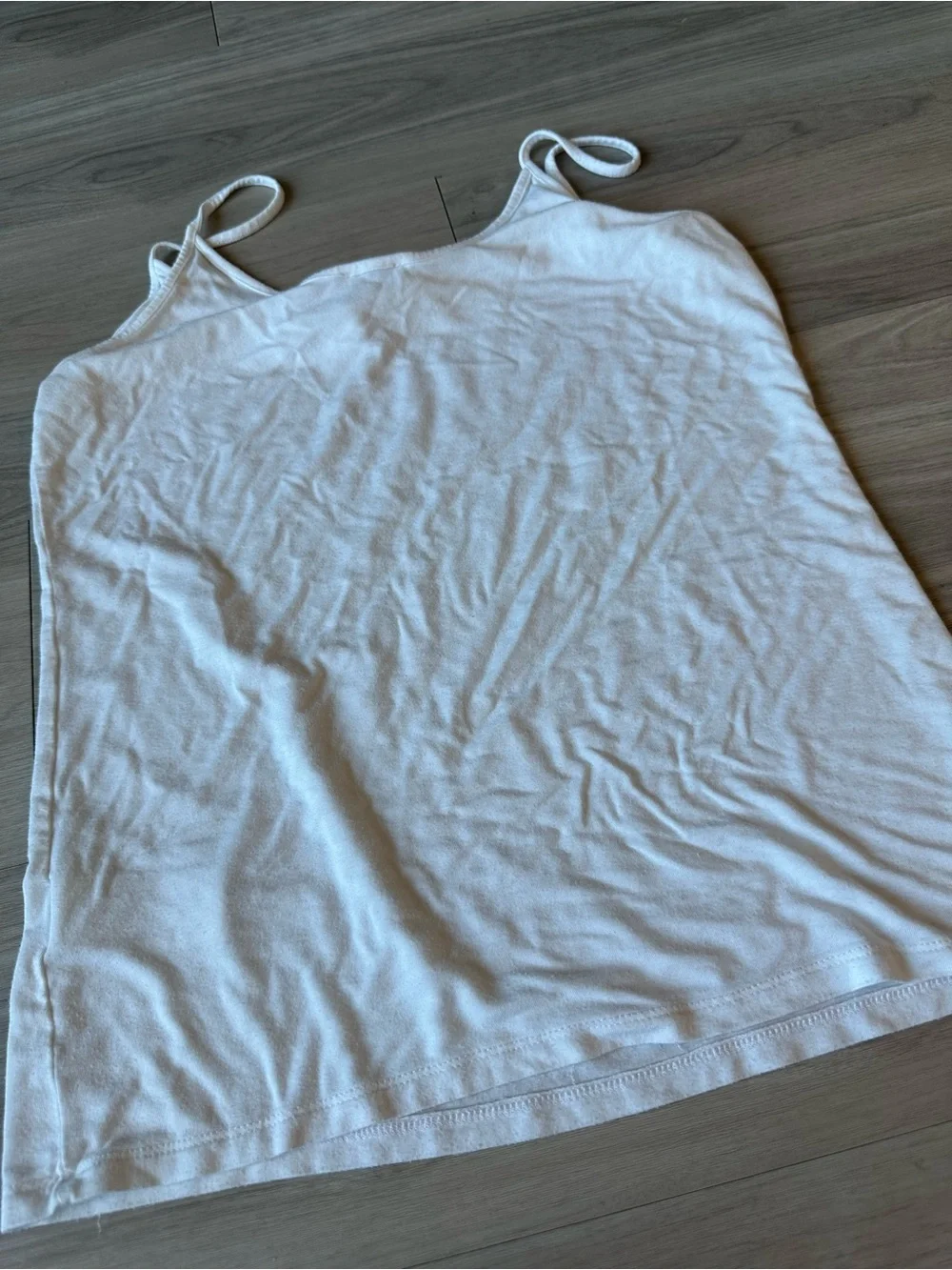 J Crew Basic White Tank Top Womens Medium